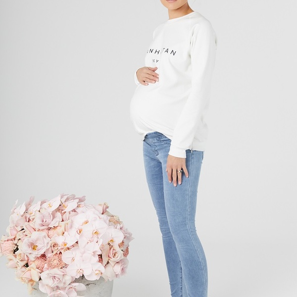 Saturday Denim Maternity Jeggings UK 10 left Maternity
