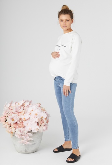 Saturday Denim Maternity Jeggings UK 10 left