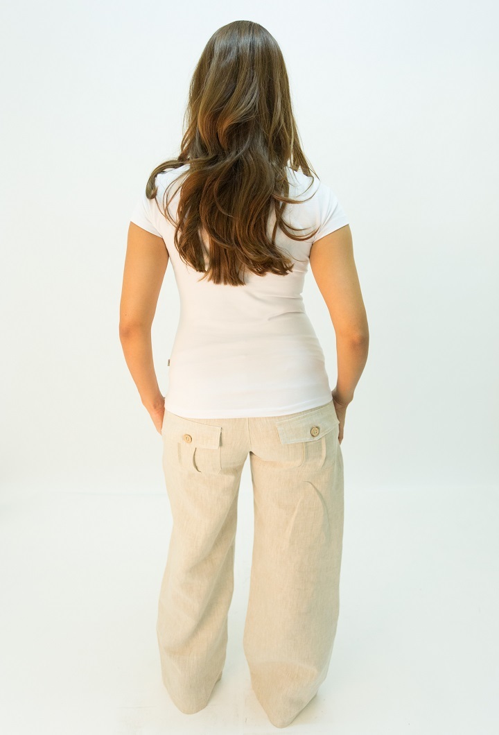 Weekend Maternity Linen Pants