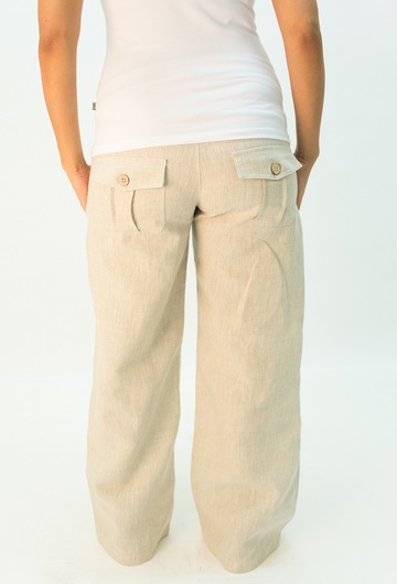 Weekend Maternity Linen Pants