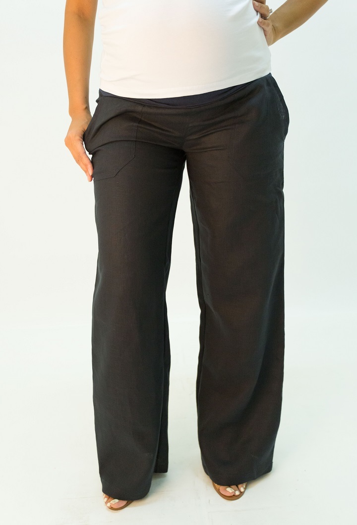 Weekend Maternity Linen Pants