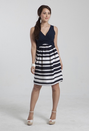 Kekoon Nautical Nursing Dress XS