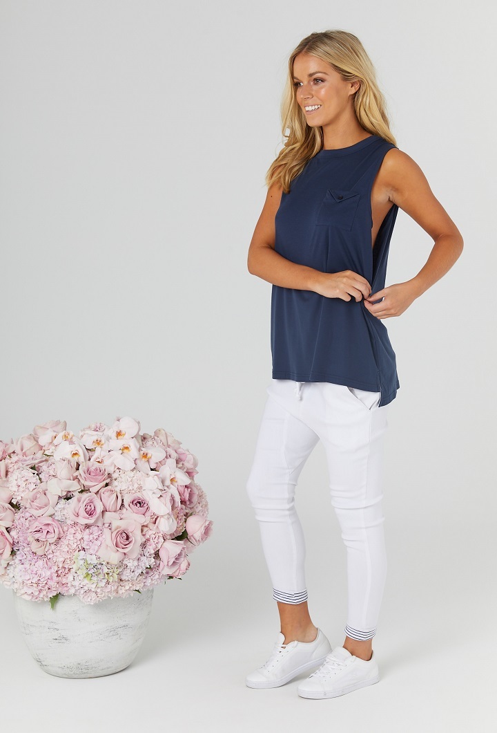 Eclipse Tank _ Navy