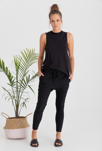 Sicily Tank- Black