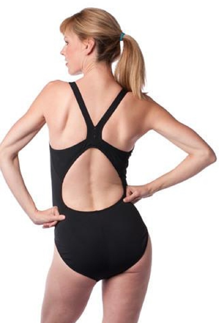 Harmony Maternity Swimsuit Black