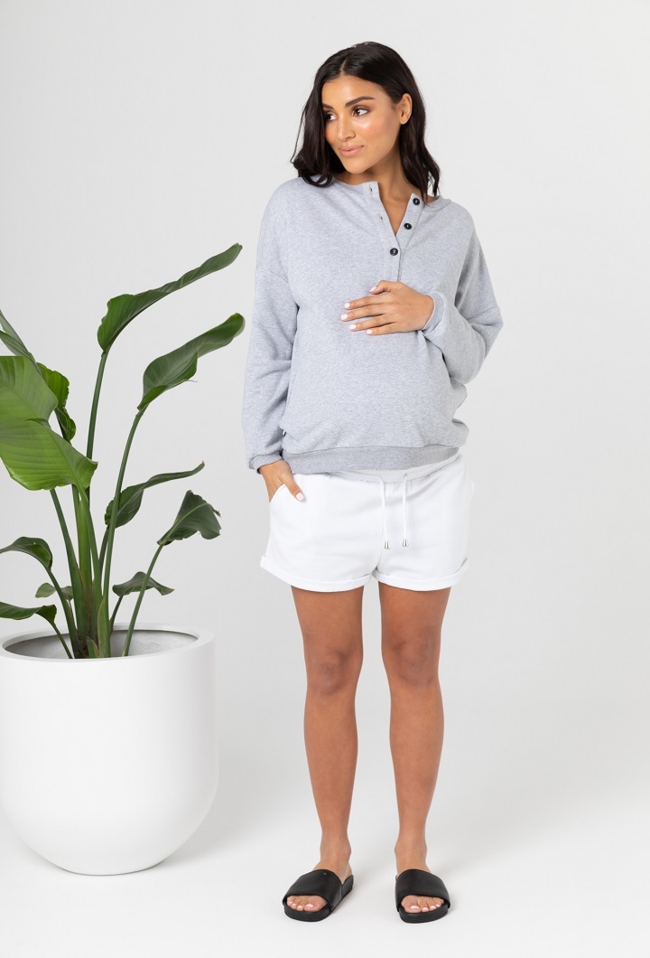 Jogger Maternity Shorts