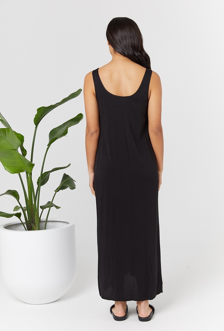 Ryder Black Nursing Dress   Back in Stock