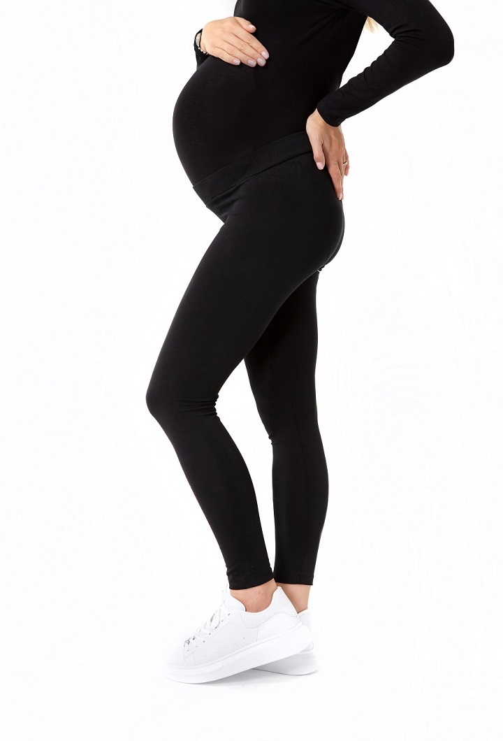 Easy Low Rise Maternity Leggings Side