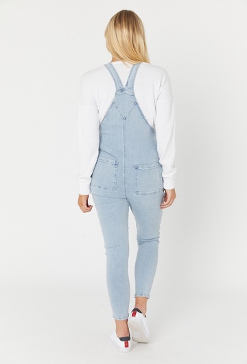 Denim Dungarees Light Blue Back