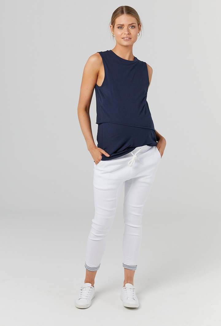 Nursing Tank Navy