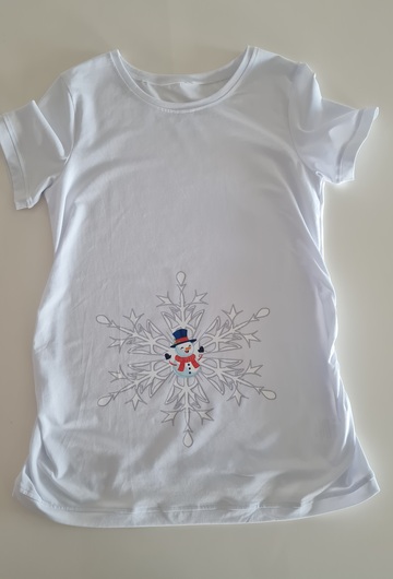 My Little Snowflake Maternity T Shirt